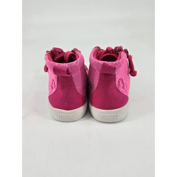 BILLY Classic DR II High Top Wrap Zip Pink Print Toddler Sz US 6 Wide - Picture 4 of 7